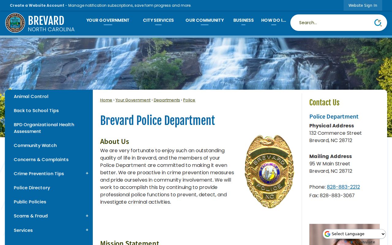 Transylvania County arrest history Brevard Police records channel